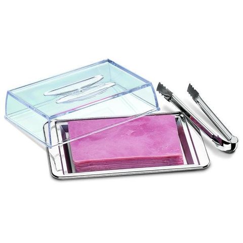 Porta Frios Empilhável Com Pinça Lyon 3 Peças