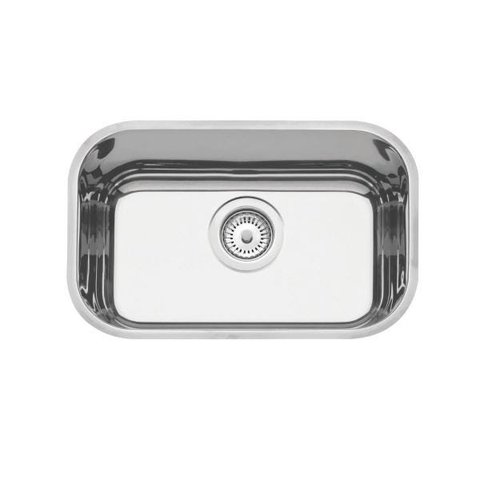 Cuba Retangular Perfecta Acetinado Inox 47x30 Polido