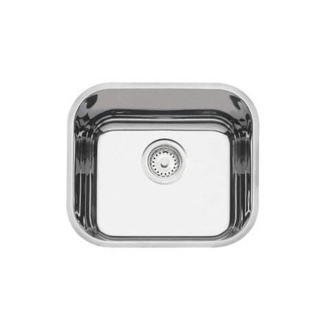 Cuba Retangular Perfecta Acetinado Inox 40x34 Polido