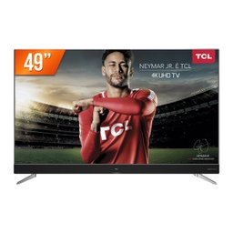 Smart TV LED 49 Polegadas Ultra Hd 4K Tcl 49C2Us HDMI USB Android TV Wifi Integrado Conversor Digital - 1