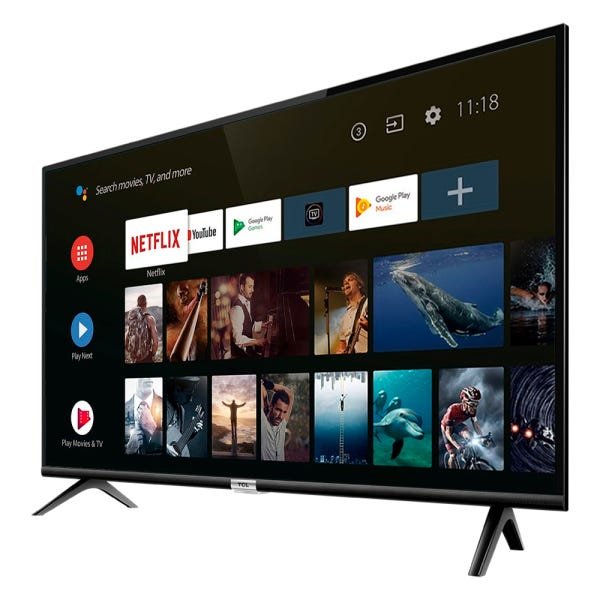 Smart TV LED 43 Polegadas Full Hd Tcl 43S6500S Android Os 2 HDMI 1 USB Wi-Fi - 2