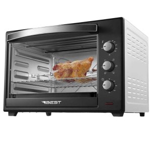 Forno Elétrico Best 60 Litros Plus com Espeto Giratório Preto/branco 1800w 127v