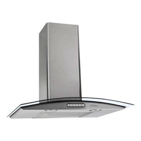 Coifa de Parede 60cm Vidro Reto Duto Slim Nardelli Inox 220V