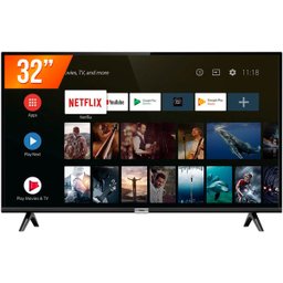 Smart TV LED 32 Polegadas Hd Tcl 32S6500S 2 Hdmi 1 Usb Android Os Wi-Fi - 1