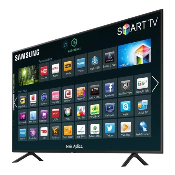 Smart TV LED 40 Polegadas Ultra Hd 4K Samsung Nu7100 HDMI USB Wi-Fi Integrado Conversor Digital - 2