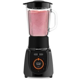 Liquidificador Mallory Optima Glass 1,8 Litros 820W Preto 110V - 2