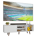 Ver imagem 2 de Rack para Tv até 80 Polegadas 160cm com Pés Branco/rustic Torino Madesa