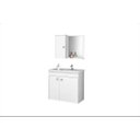 Ver imagem 2 de Conjunto para Banheiro C/espelheira e Cuba Munique Branco Bechara
