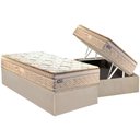 Ver imagem 1 de Cama Box Baú Solteiro: Colchão Molas Masterpocket Ensacadas Paropas Eco Bamboo + Base Crc Suede