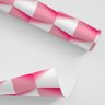 Papel De Parede Geométrico Polígono Rosa E Branco - 10m - 3