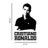 Adesivo de Parede Silhueta Cristiano Ronaldo - 2