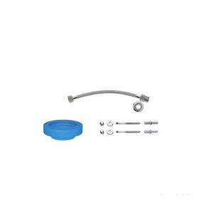 Kit de instalação para bacia com caixa fixa vertical cromado 1200.C.KIT.PCD - Deca