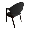 Ver imagem 4 de Kit 4 Cadeiras de Jantar Madeira Maciça Castanho Premium Helen Facto Preto