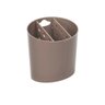 Escorredor de cozinha para talheres Basic cinza escuro Brinox - 1