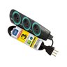 Extensão elétrica No Schock 5m 3 tomadas 2P T 10A 250V DN1713 Daneva - 1