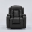 Ver imagem 7 de Poltrona do Papai Elétrica Reclinável com Massagem Aquecimento Gambon Entrada Usb/usb-c Pu Preto G94