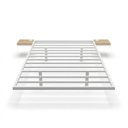 Ver imagem 2 de Cama Flutuante Casal com LED Lara Branco