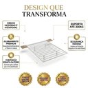 Ver imagem 4 de Cama Flutuante Casal com LED Lara Branco