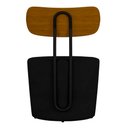 Ver imagem 7 de Kit 2 Poltronas Decorativas Addams Veludo Preto - Gran Belo
