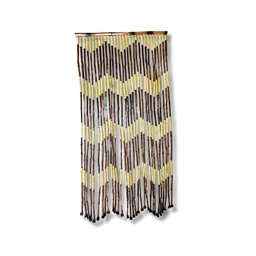 Cortina Artesanal de Bambu 30 Fios: Onda 2m X 90cm Nc Caieiras - 3