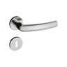 Fechadura interna de inox escovado 55mm Luma Pado - 1