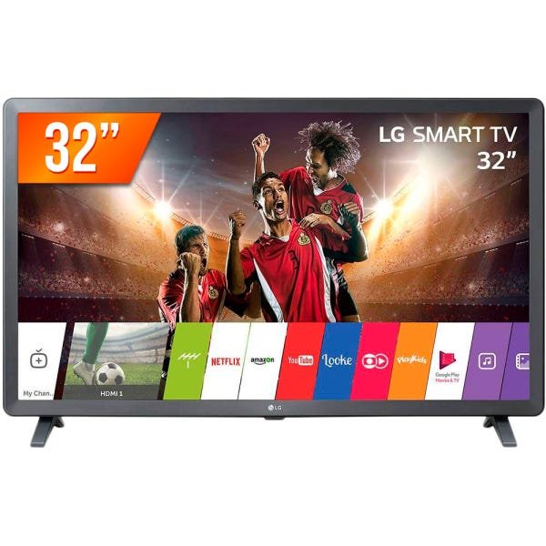 Smart TV Pro LED 32 Polegadas Hd Lg 32Lk611C 3 HDMI 2 USB Wi-Fi - 1