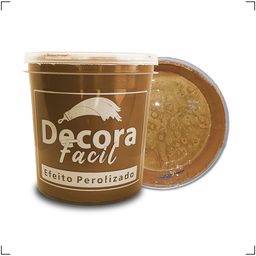 Cimento Queimado com Efeito Perolizado Decora Fácil 1kg - Fio de Cobre - 5