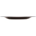 Ver imagem 3 de Kit 12 Pratos Rasos de Sobremesa 19cm Vidro Opalino Lyor Carine Black Comidas