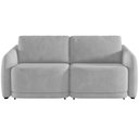 Ver imagem 3 de Sofá Cama para Sala de Estar 2 Lugares 216cm Montserrat K01 Veludo Cinza - Lyam Decor