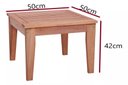 Ver mais imagens de Kit Conjunto Moveis Jardim Madeira 3 Espreguiçadeira 2 Mesa