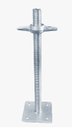 Ver imagem 1 de Sapata Ajustável P/ Andaime Tubular 32x15x500mm Jg C/ 4