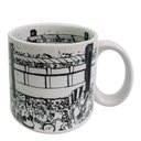 Ver imagem 3 de Caneca Estádio do Vozao 360 Ml Cerâmica Ceara Licenciada Branco