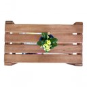 Ver imagem 4 de Mesinha de Centro Rústica de Madeira Maciça Artesanal Cor Madeira