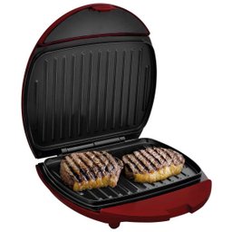 Mini Grill e Sanduicheira Philco Inox Vermelha 750W 220V - 3