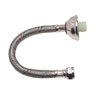 Flexível de inox trançado 1/2" x 40cm cromado Esteves - 1