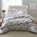 Ver imagem 1 de Jogo de Cama Solteiro Duplo 3 Peças Sultan Realce Premium Alana