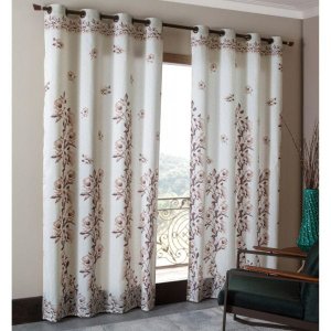 Cortina Para Sala Quarto Estampada 2,20x2,40 Laus Sultan