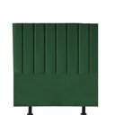 Ver imagem 1 de Cabeceira Estofada Carla 100cm Solteiro Para Cama Box Quarto Suede Verde - Gat Magazine