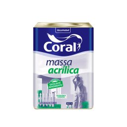 Massa acrílica 25 kg Coral - 1