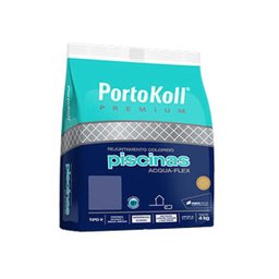 Rejunte Acqua-Flex 4kg azul celeste UP Portokoll - 1