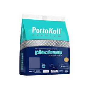 Rejunte Acqua-Flex 4kg azul celeste UP Portokoll