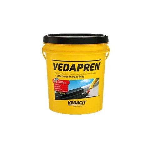 Vedapren 18 litros preto Vedacit