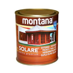 Verniz Premium Solare acetinado 900 ml imbuia mel Montana - 1