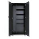 Ver imagem 6 de Armário Lavanderia Multiuso 2 Portas ClickForte Preto