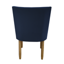 Ver imagem 4 de Kit 06 Cadeiras Para Sala De Jantar Tóquio Pés palito Suede Azul Marinho - D'Classe Decor