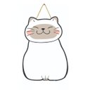 Ver imagem 1 de Brinquedo Lousa Animada Gato 40cm em Mdf com Caneta com Apagador +3 Anos Paper Toy