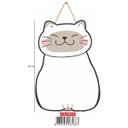 Ver imagem 2 de Brinquedo Lousa Animada Gato 40cm em Mdf com Caneta com Apagador +3 Anos Paper Toy