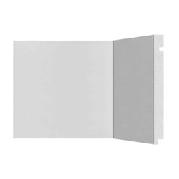 Rodapé Santa Luzia 506 - Barra 2,40 X 2 Branco - 1