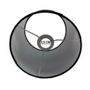 Ver imagem 3 de Cúpula Clássica de Abajur Luminária 15x15x15cm de Tecido Algodão Soquete Nacional Ref 83