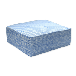 Pralim Toalha Absorvente Industrial Plus 29cm X 29cm - 100 Unid - Azul - 1